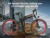 SAMEBIKE LO26 Plus 1000 W – összecsukható fat‑bike e‑bike, 48 V 15 Ah, 100 km hatótáv, terep- és városbarát