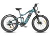 SAMEBIKE RS‑A08 Pro – 750 W full-suspension fat‑bike e‑mountain, 48 V 17 Ah, 120 km táv, 45 km/h