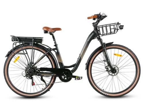 SAMEBIKE RS‑A07 – 500 W városi fat‑bike e‑commuter, 36 V 13 Ah, 80 km hatótáv, 28″ kerék