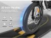 SAMEBIKE CY20 Pro – 350 W hordozható városi összecsukható e‑bike, 36 V 13 Ah akkumulátor, 60+ km hatótáv