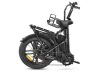 SAMEBIKE C05 Pro – 500 W fat‑tire összecsukható e‑bike, 32 kg, 70 km hatótáv 